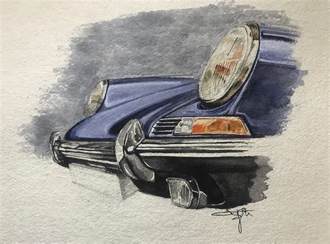 Buy Painting Porsche Artwork No 17646 by Indian Artist Savee Mankoo