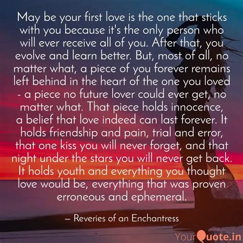 May be your first love is... | Quotes & Writings by Shweta Gupta ...