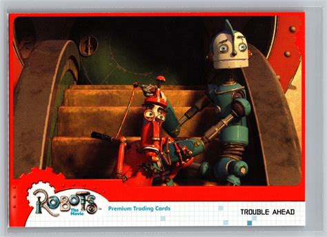 Trouble Ahead 2005 Inkworks Robots the Movie #40 Trading Card Rodney ...