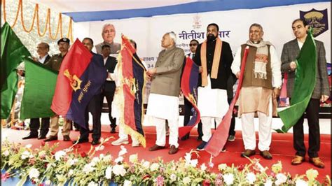 Bihar CM flags off 34 new forensic mobile lab vehicles