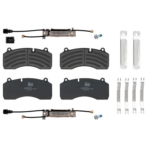 febi | 116232 | Kit de plaquettes de frein avec monture | bilstein ...
