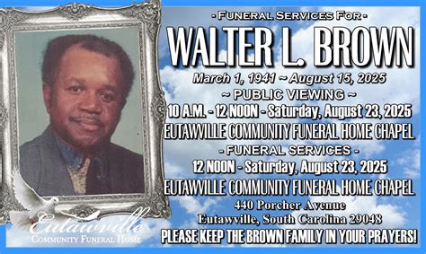 Eutawville Community Funeral Home | Eutawville SC