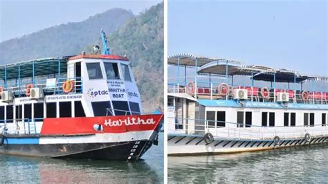 AP Tourism,Floating Boat Restaurant గోదావరిలో పర్యాటకులను కనువిందు ...