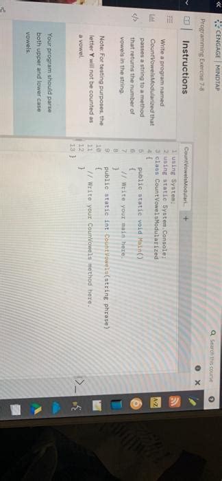 Cengage MindTap Programming Exercise Answers for Coding HTML 的图像结果