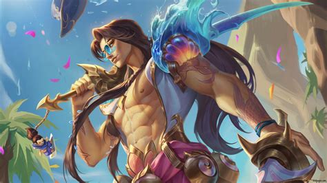 League of Legends anime male character HD wallpaper download