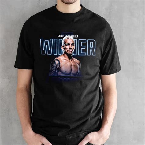 Winner UFC Charles Oliveira T-Shirt - REVER LAVIE