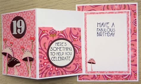 Paper Panacea: Birthday card for a 19-year-old...