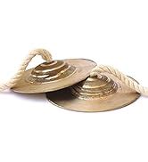 DeKulture Handmade Pure Bronze Jhanjh Percussion Indian Musical ...