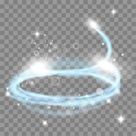 Premium Vector | Vector transparent light effect vector element