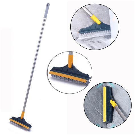 PUSH BRUSH001 - 100cm 2 IN 1 Floor Brush Rotating Floor Cleaning Brush ...