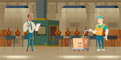 Manufacturing Cartoon 的图像结果