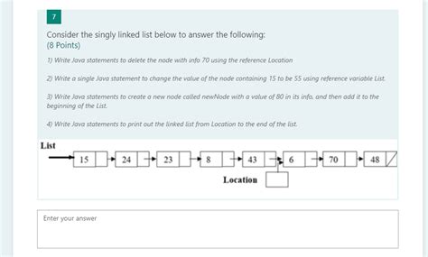 Adding a Node to a Linked List Java 的图像结果