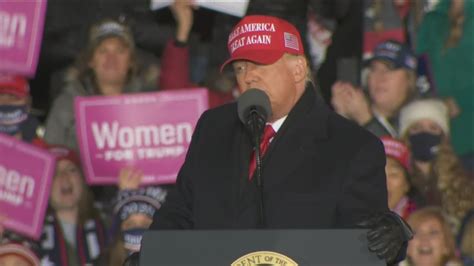 President Donald Trump holds rally in Grand Rapids, hours before polls open | wzzm13.com
