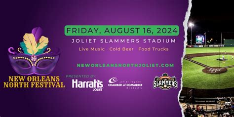 New Orleans North, Joliet Slammers Stadium, 16 August 2024 | AllEvents.in