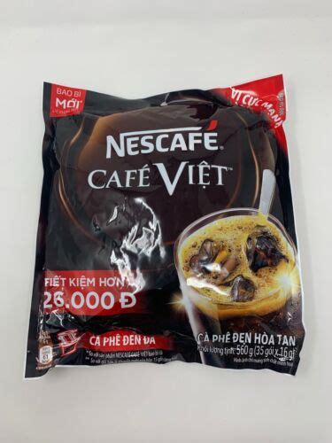 NescafÉ Nescafe Cafe Viet Black Ice Instant Coffee - 35 India | Ubuy