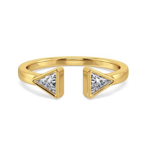 Bezel Brilliance Lab Grown Diamond Ring | IGI Certified Diamonds in 9KT ...