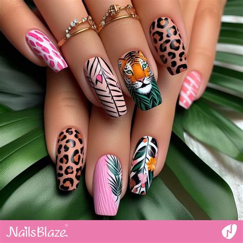 Animal Print Nail Designs