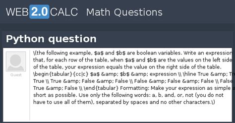 Image result for Python Question Answer
