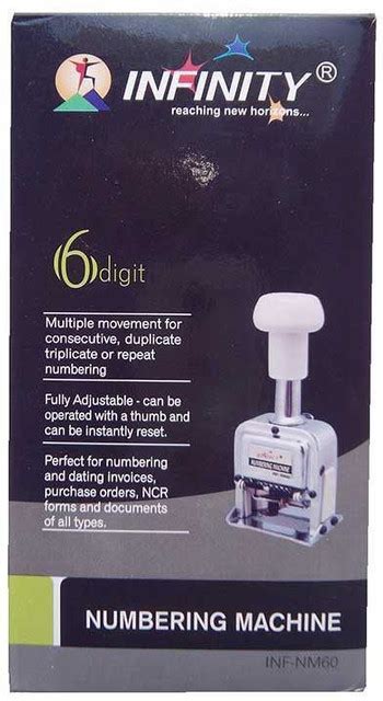 Flipkart.com | INFINITY Infinity 6 Digit Automatic Numbering machine ...