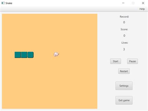 Image result for JavaFX Snake Game