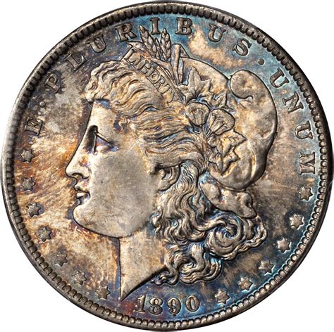 1890 Morgan Silver Dollar. MS-65 (PCGS).拍卖成交价格及图片- 芝麻开门收藏网
