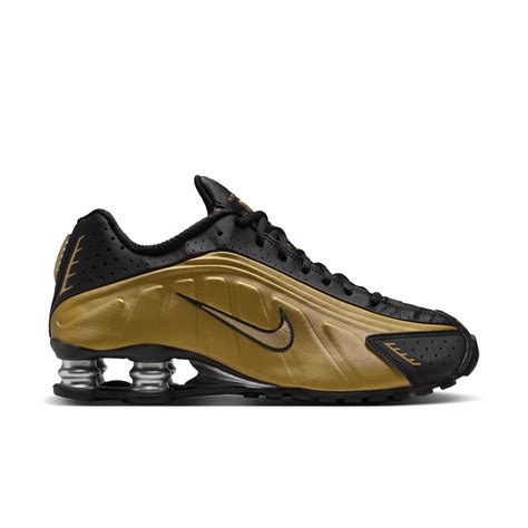Women's Shox R4 'Black and Metallic Gold' (AR3565-005) release date ...