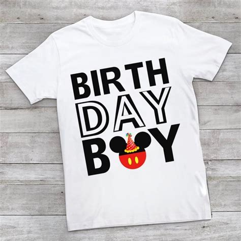 Disney Mickey Mouse Birthday T-Shirt for Baby Boy Online