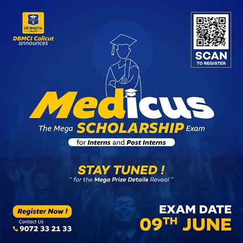 MEDICUS: The Mega Scholarship Exam for Interns and Post Interns, KM ...
