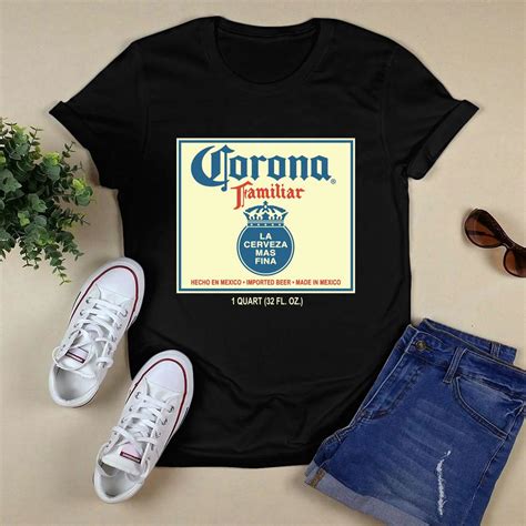 Corona Familiar La Cerveza Mas Fina T-Shirt - Lesgusa