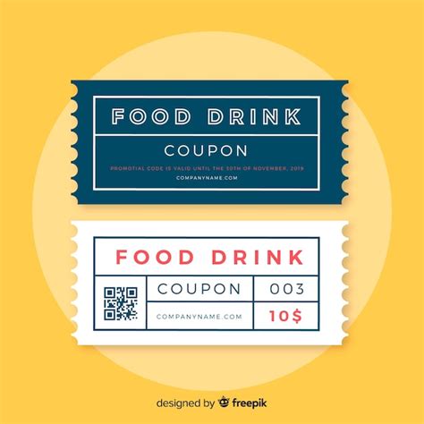 Creative coupon or voucher template concept | Free Vector
