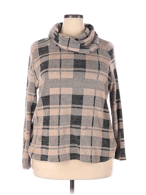 Croft & Barrow Gray Turtleneck Sweater Size XXL - 55% off | thredUP