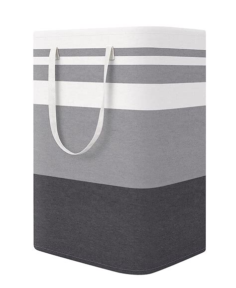 House of Quirk Linen Laundry Hamper Collapsible Large Laundry Baskets ...