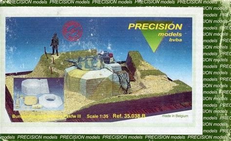 Buy Precision Models 1:35 Bunker Panzerdrehturm Pz.Kpfw III Diorama Kit ...