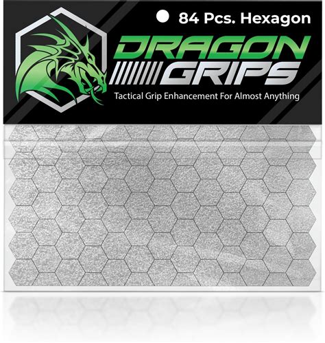 Clear Hexagon Grip Tape Decal Stickers 57 pcs for iPhone Tablet Mouse ...