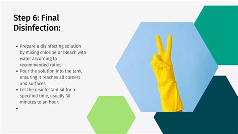 How to Clean Water Tank without Removing Water | PDF - ratio of bleach to water for disinfecting