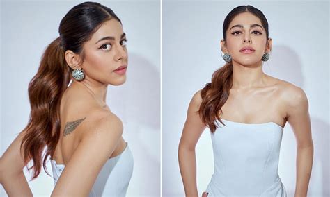Alaya F raises the hotness quotient in Strapless corset Jumpsuit