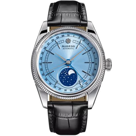MoonPhase Master S452 Stainless-Steel Light Blue Dial – DREAM WATCHES