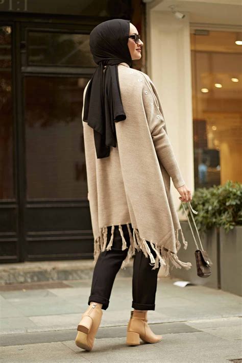 Püsküllü Salaş Tunik 1523-2 Camel - Modasena