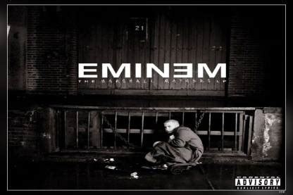 Eminem The Marshall Mathers Lp Rare Album Cover Matte Finish Poster ...