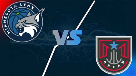 Atlanta dream vs Minnesota Lynx | 2024 WNBA Women's Basketball Live ...