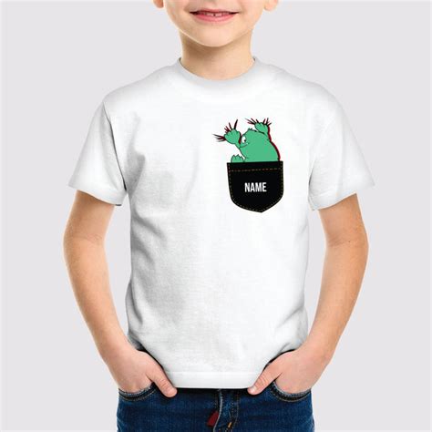 Pocket Design Print Boys T-Shirt | gingercrush.com