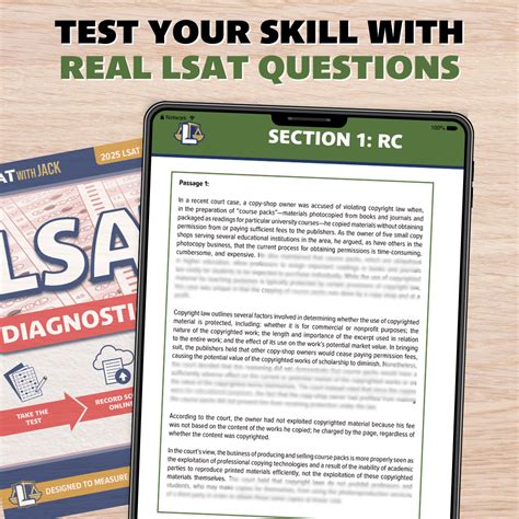 LSAT Diagnostic Test - Find your LSAT Baseline – LSATwithJack