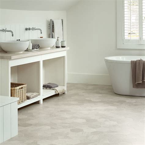 Opal LVT Vinyl Flooring | Amtico Form Hex - Floor Mechanics