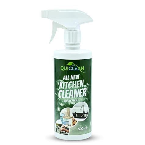 Quiclean All New Kitchen Cleaner & Degreaser Spray 500ml | For All ...
