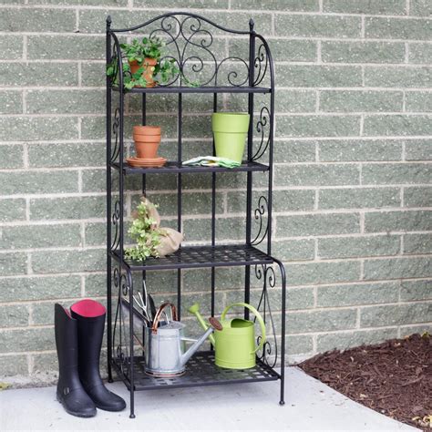 Wrought Iron Bakers Rack Outdoor - Ideas on Foter