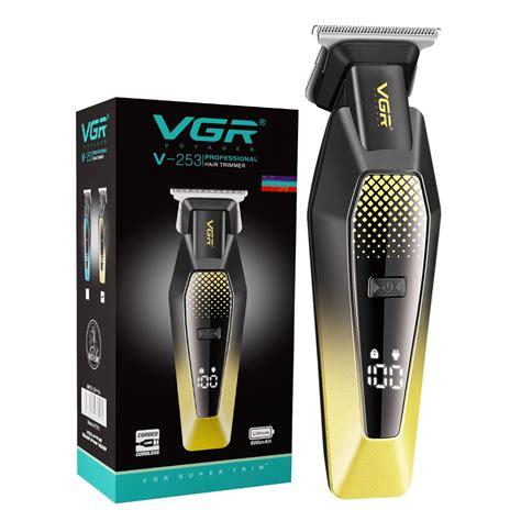 VGR V-253 Professional Hair Trimmer for Men, 90 Minutes Runtime