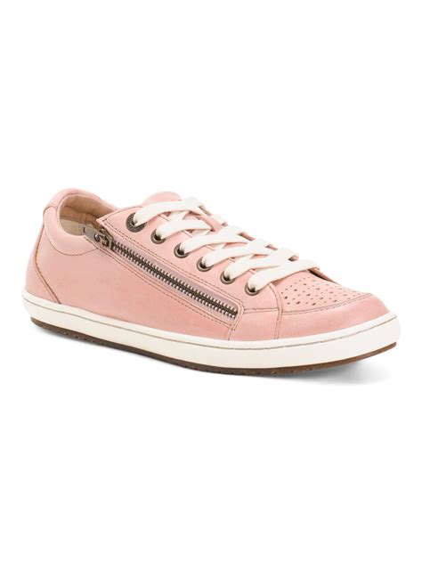 Leather Zipster Sneakers For Women: le migliori offerte e lo storico dei prezzi su JoinHoney.com ...