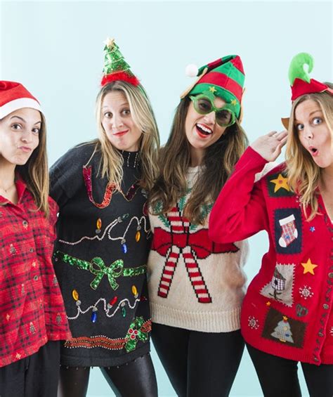 15 Creative Ideas for an Ugly Sweater Holiday Party - Brit + Co