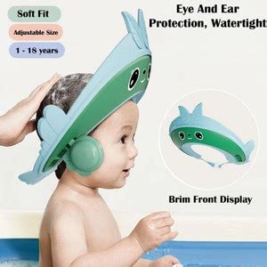 AR Jouiet Mansion Baby Crab Shower Cap with Adjustable Silicon Strap ...