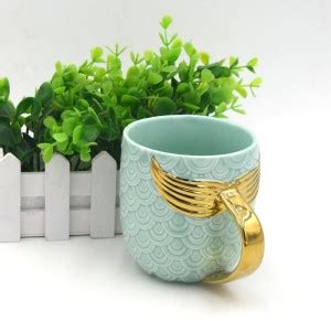 Galox Mermaid Tail Handle , Cup For Wife, Kids, Daughter, Son, Husband ...